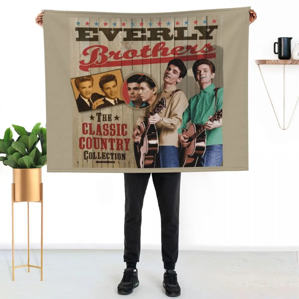 Everly Brothers - The Classic Country Collection Throw Blanket warm for winter Decorative Sofa Loose Baby Softest Blankets