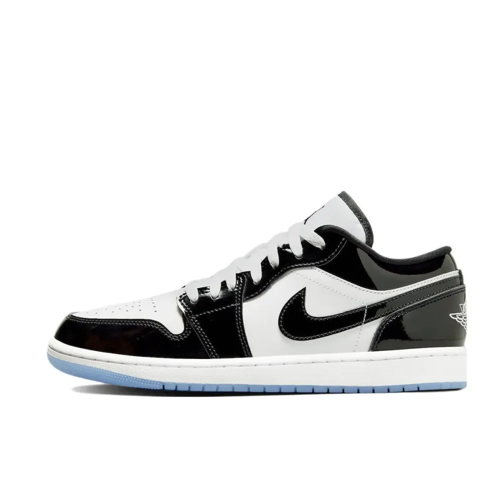 Nike Oryginalne męskie trampki New Arrival Air Jordan 1. Niskie buty sportowe Modne, oddychające tenisówki