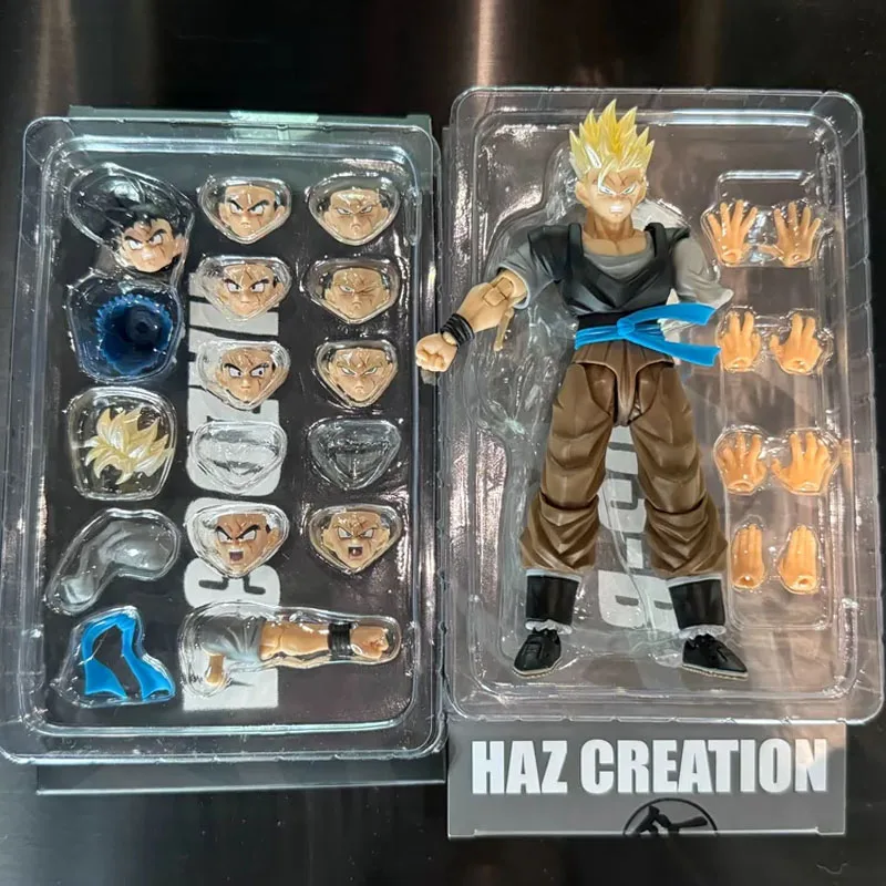 In Stock HA TOYS Son Gohan One-armed HAZ002 & HAZ003 Figure Missing Arm Gohan Eagle Hero anime action Figures Toy - view 4