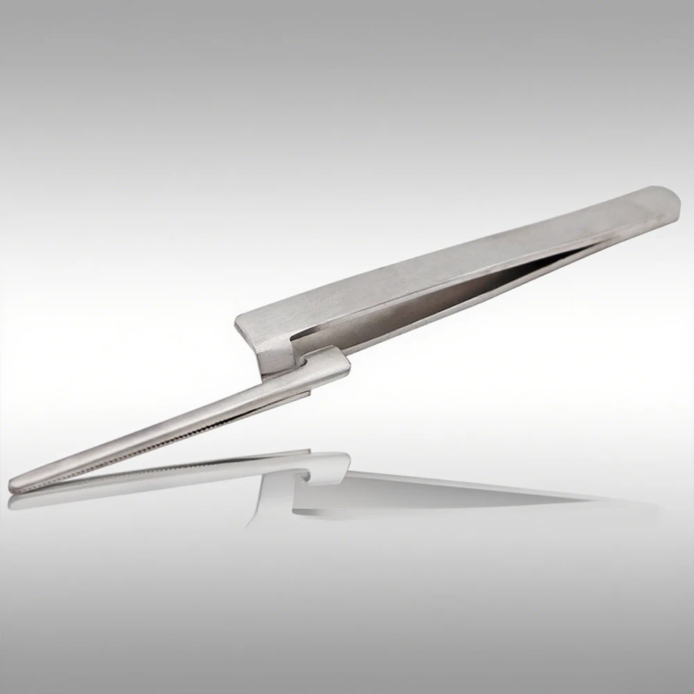 Dental Articulating Paper Tweezers Forceps Straight Dental Instrument Dental Articulating Paper Tweezer