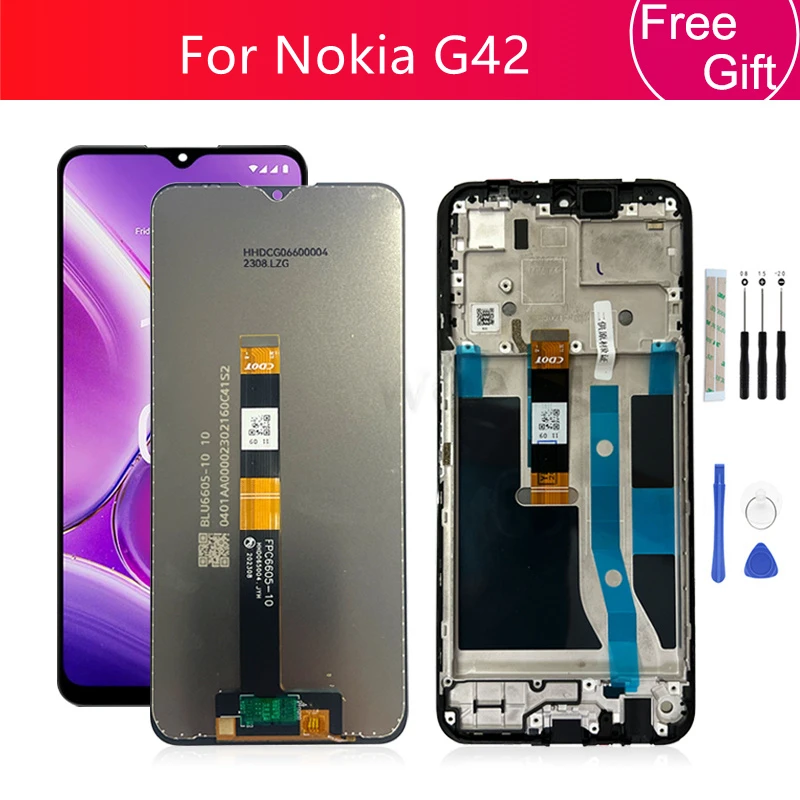 For Nokia G42 LCD Display Touch Screen Digitizer Assembly Replacement Repair Parts 6.56\