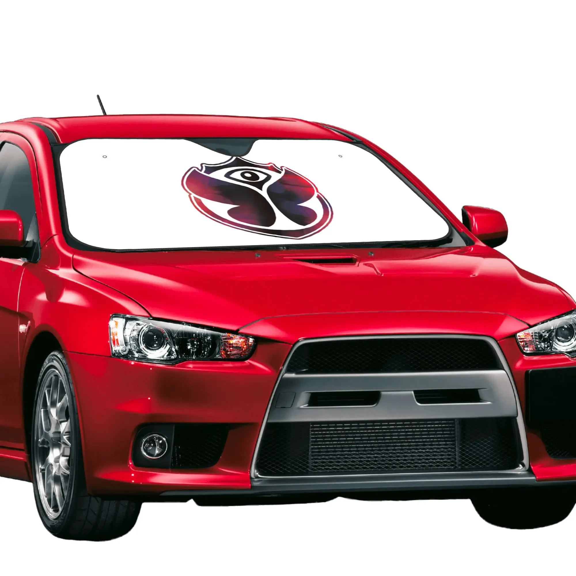 Car Front Windshield Sun Visor Tomorrowland Electronic Dance Festival UV Protection Car Sun Shade  Covers Car Solar Protection