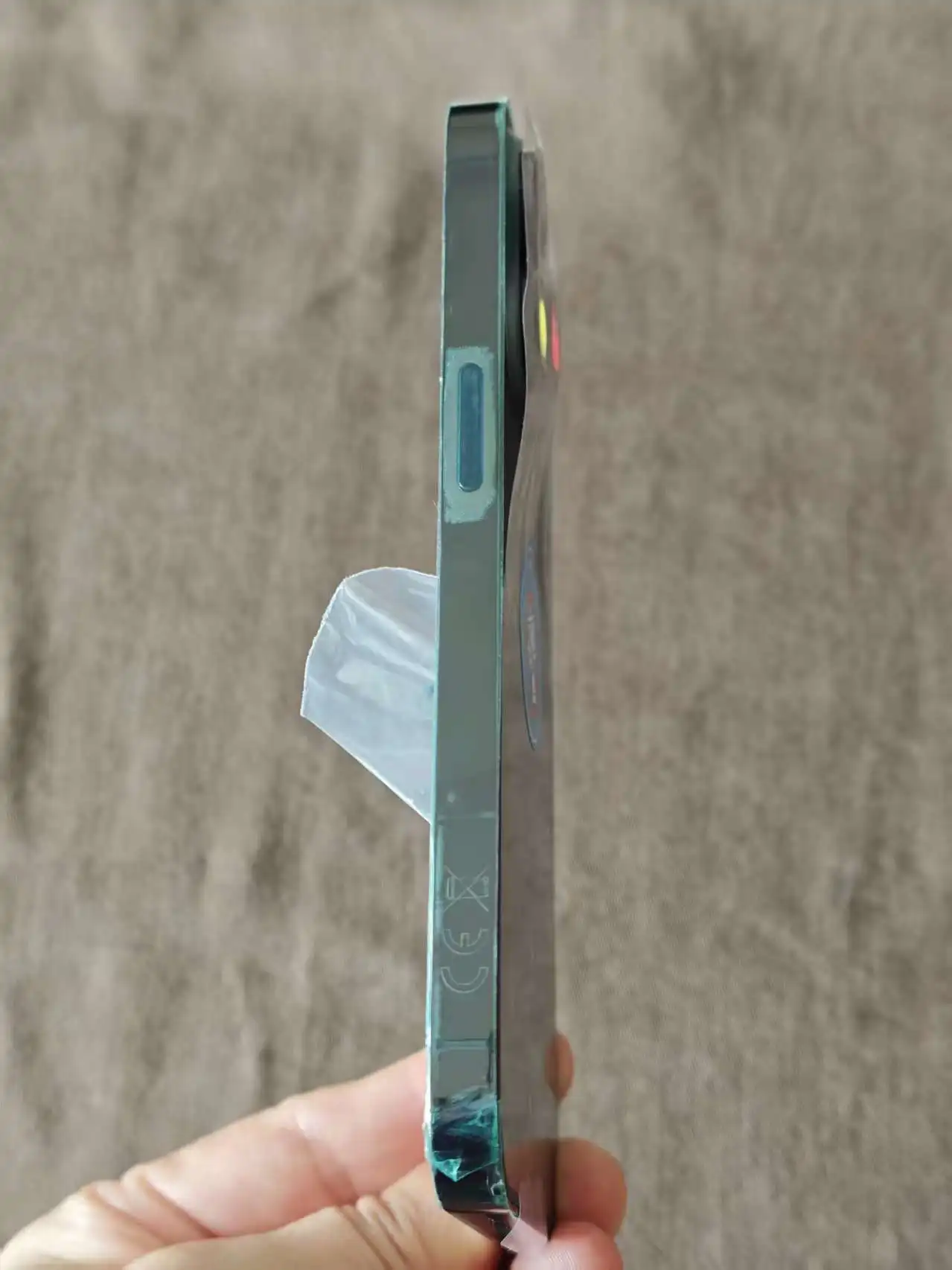 Pre-installed Buttons Magnetic Phone Case For iPhone 14pro Assembled With Screen Buckle Charging Port Net Anti-drop Protective