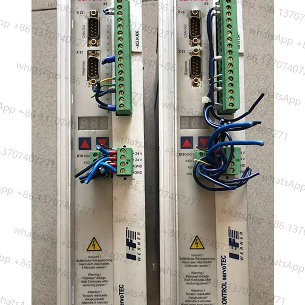 

Second-hand Werner S60301-620 Servo drive For IEF