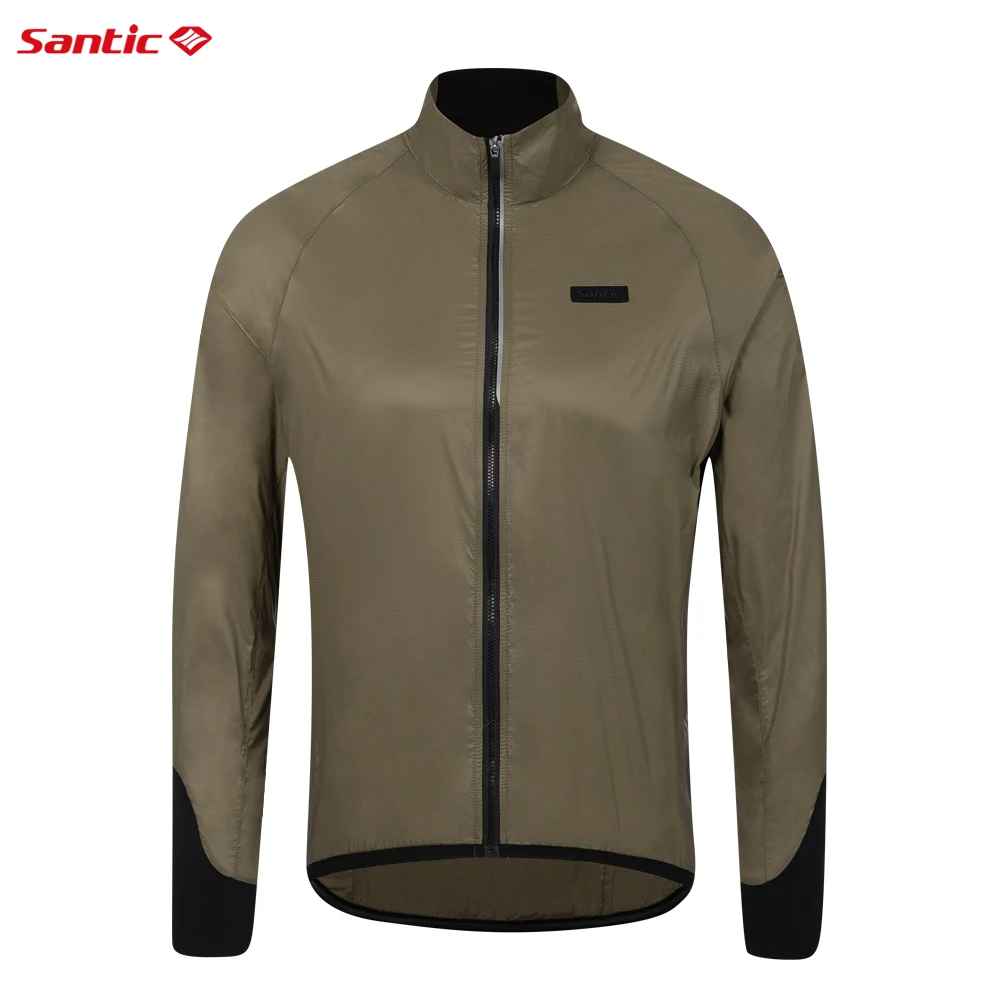

Santic Summer Cycling Jacket Windproof Sunscreen Bicycle Windbreaker Lightweight UV Protection Outdoor Riding Gear Breathable