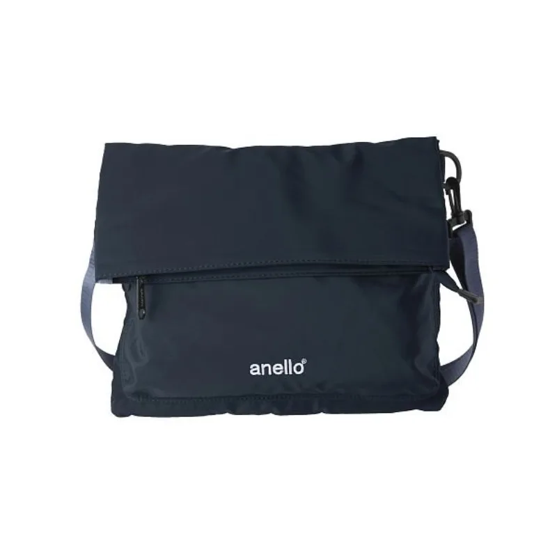 Anello Japanese Unisex Lightweight Foldable Crossbody Bag Street Trendy Shoulder Purse for Shopping Travel Daily Use