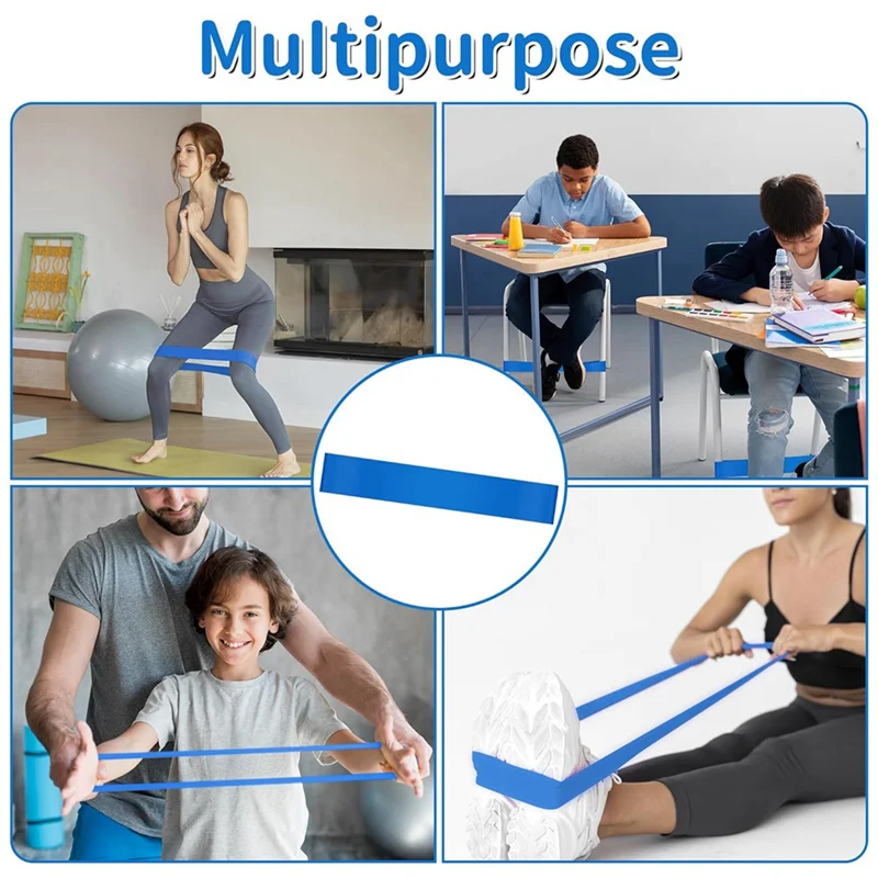 Highly Recommended 12 Pcs Chair Bands For Kids With Fidgety Feet For Chairs ADHD Tools Flexible Seating For Classroom Elementary