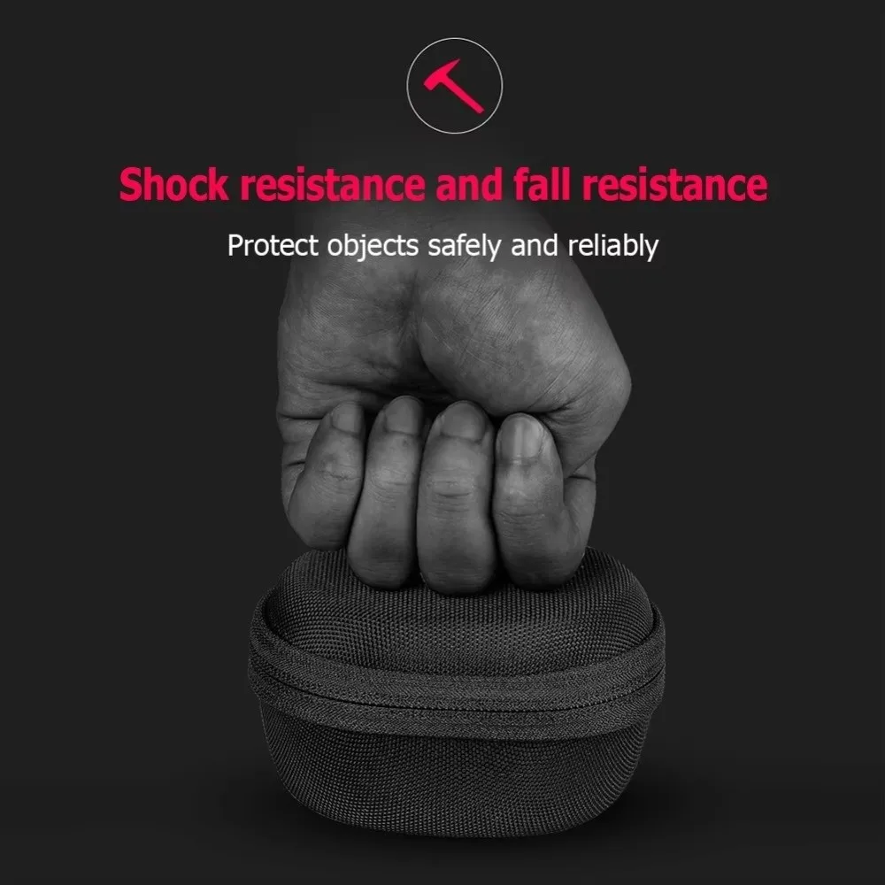 New Hard EVA Watch Travel Case Shockproof Zipper Earphone Storage Bag Protective Waterproof Headset Pouch Box Travel