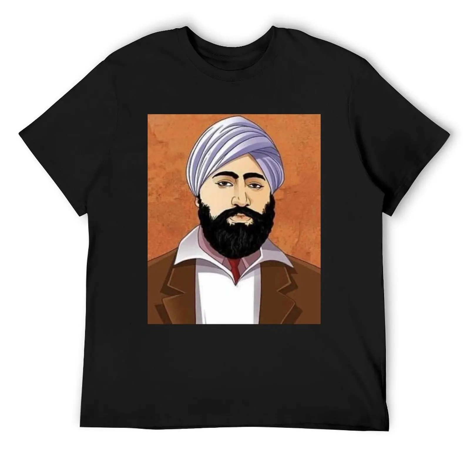 Shaheed Udham Singh T-Shirt baggy shirts sports fans graphic shirts vintage t shirts mens plain t