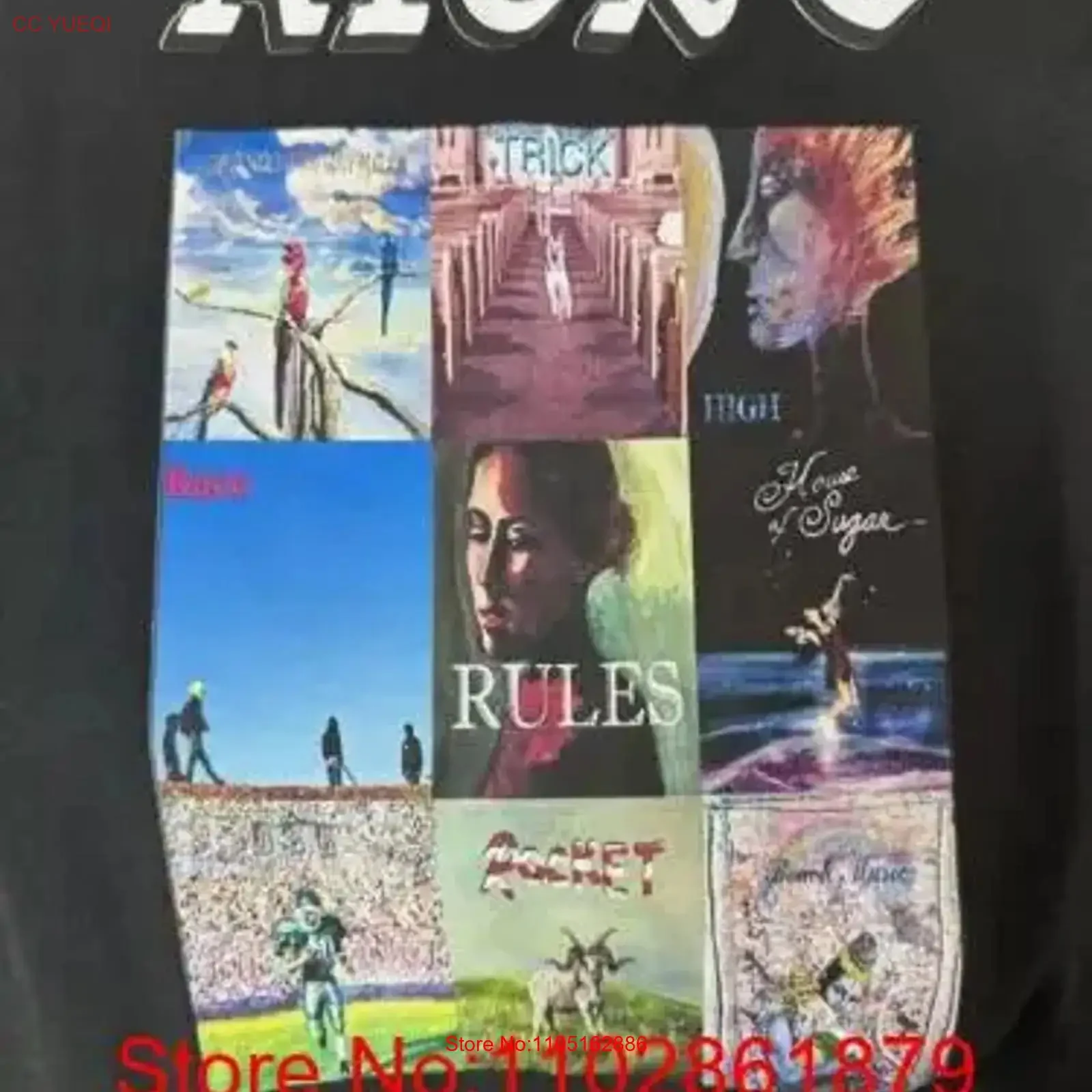Alex G album cover graphic short sleeve T Shirt unisex cotton men women KTV6527 vintage Washed Slightly Stylish Breathable