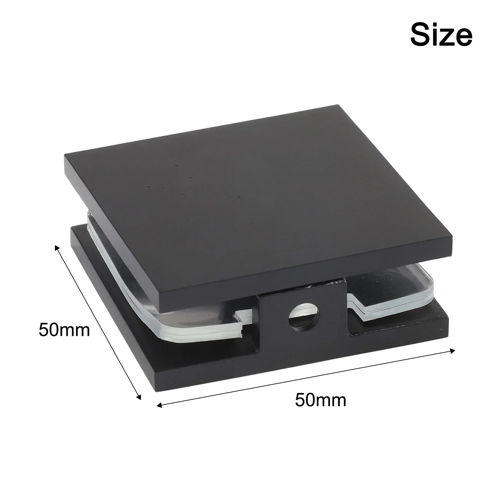 

U-образный зажим для украшения интерьера для U-образного зажима из закаленного стекла для панелей из закаленного стекла Квадратный U-образный зажим Универсальные стеклянные зажимы