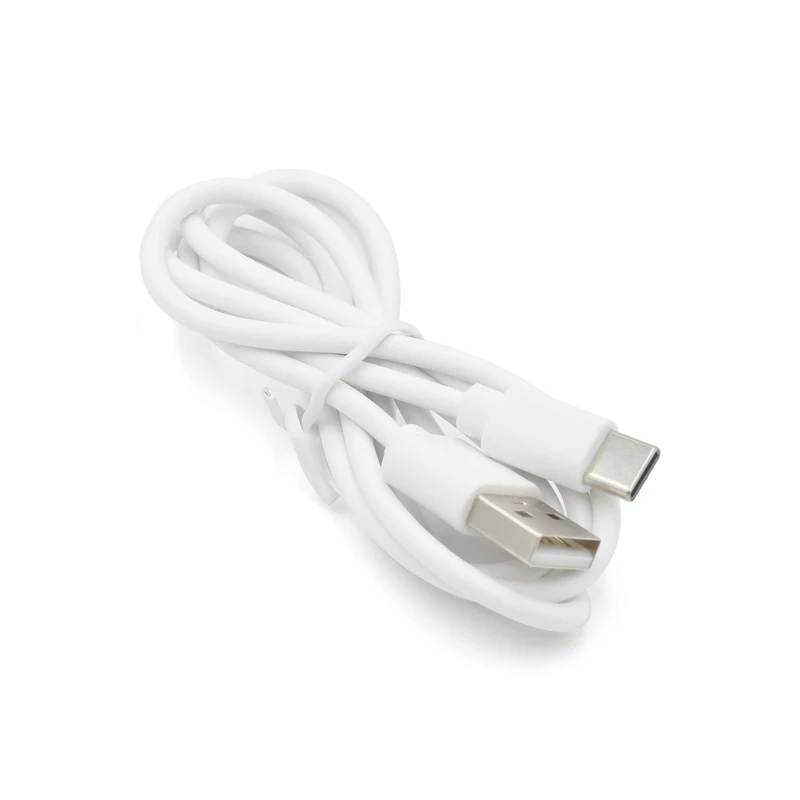 2-100Pcs Universal Type-C Data Cable Type-C Charging Cable Four Core Maximum Current 2A Length 1M White