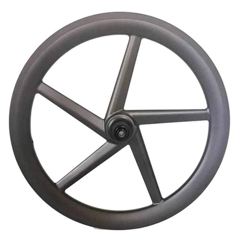 STLF 20inch  5spoke Wheelset Full Carbon Five Spoke UD/3K/12k Matte/Glossy V Brake/ Disc Brake Bicycle Wheel for Folding Bike