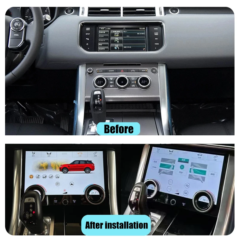 AC Conditioning Panel Switch LCD Touch Screen Air Panel for Land Rover Range Rover Sport L494 2013 2014 2015 2016 2017