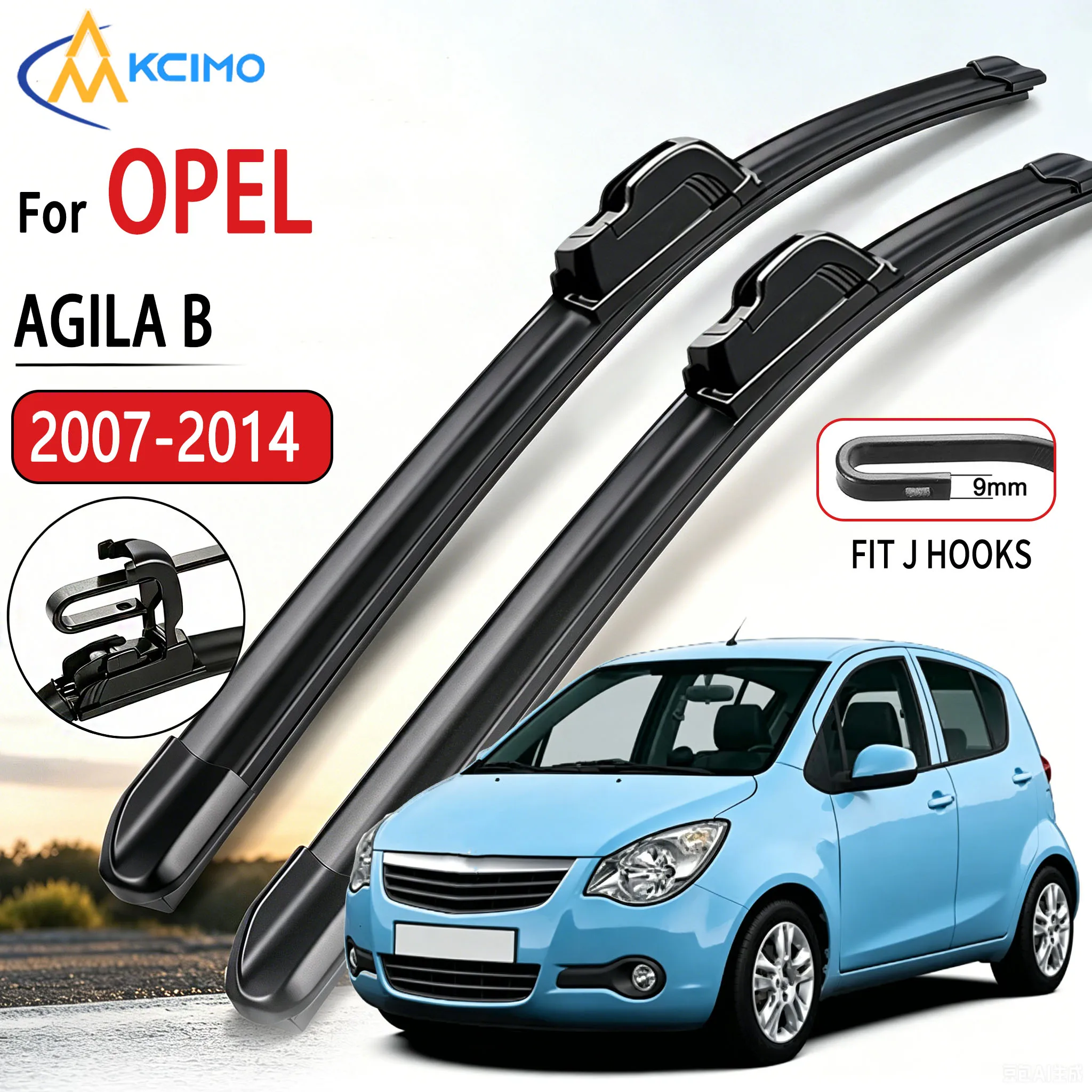 U-Shaped Boneless Wiper Blades 22
