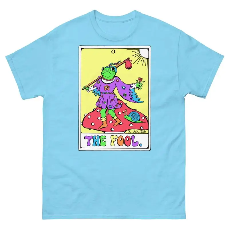 The Fool Frog Tarot T-Shirt