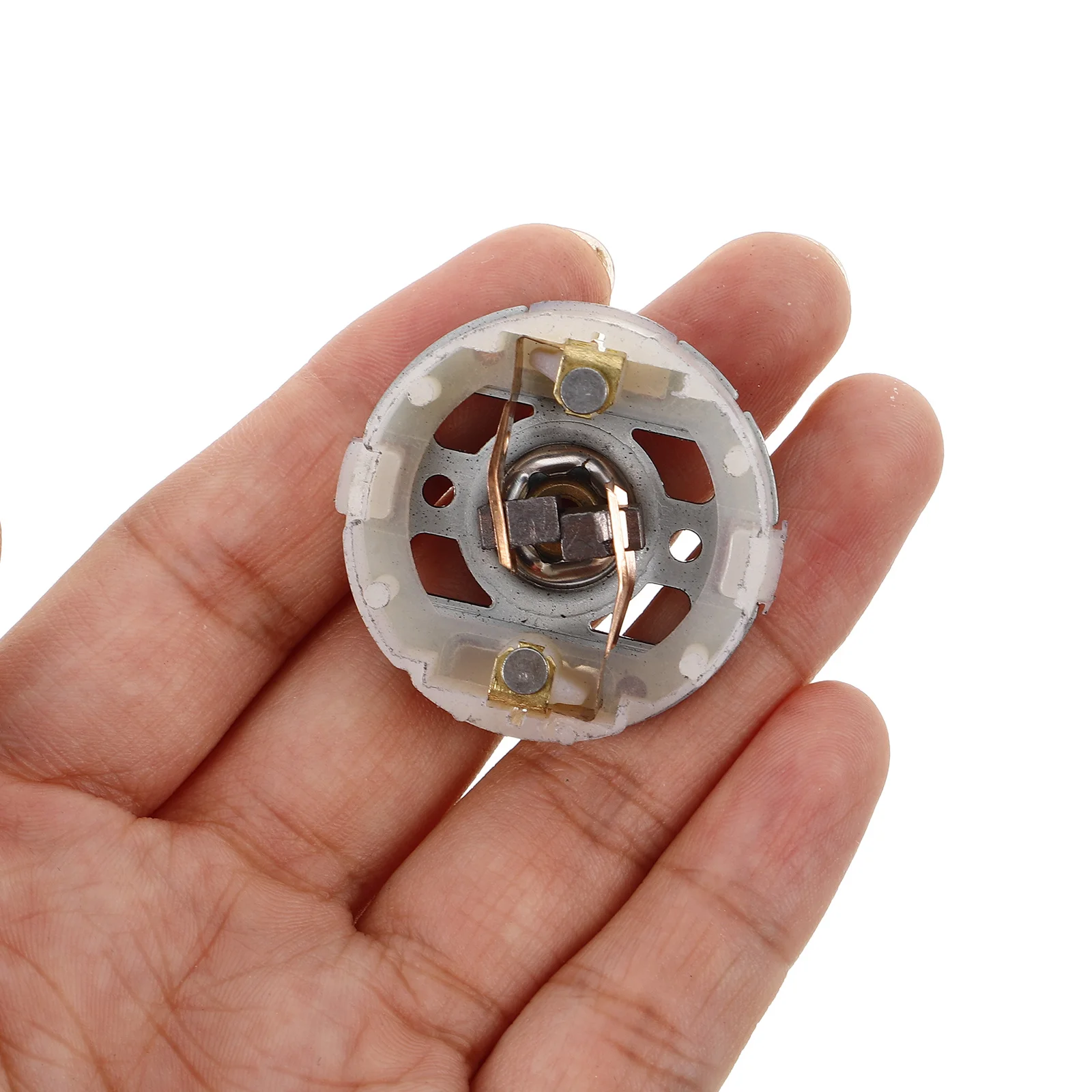 1Set Tempat Sikat Karbon untuk Penggantian Motor, Suku Cadang Perbaikan Mudah Dipasang untuk Bor Listrik, Bor Palu, Motor Mobil, Perkakas Listrik