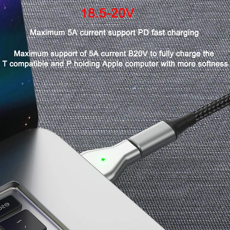 Type C Magnetic USB PD Adapter for Magsafe 2 MacBook Pro Plug Converter USB C Female Fast Charging Adapter