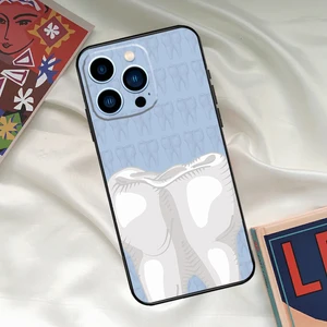 Zahnarztkontakt, iPhone 15, 14, 13, 12, 11 Pro Max, XS, X, XR, SE2, 7, 8 Plus, 13, 12 Mini 11 Hauptverkäufe iPhone -Zahnabdeckungen - №4