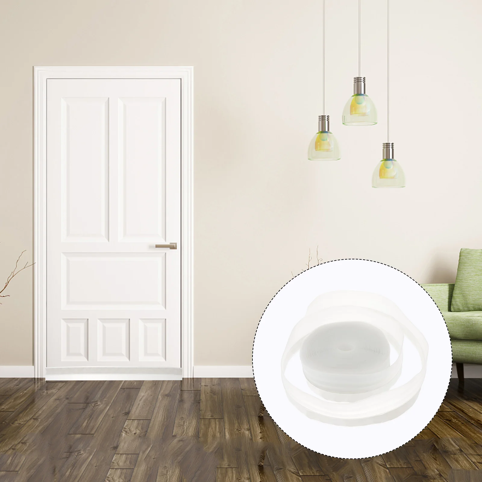 

Silicone Seal Strip 1 Roll Self Adhesive Flexible Sealant for Gaps Cracks Waterproof Air Tight Solution Window Draft Blocker