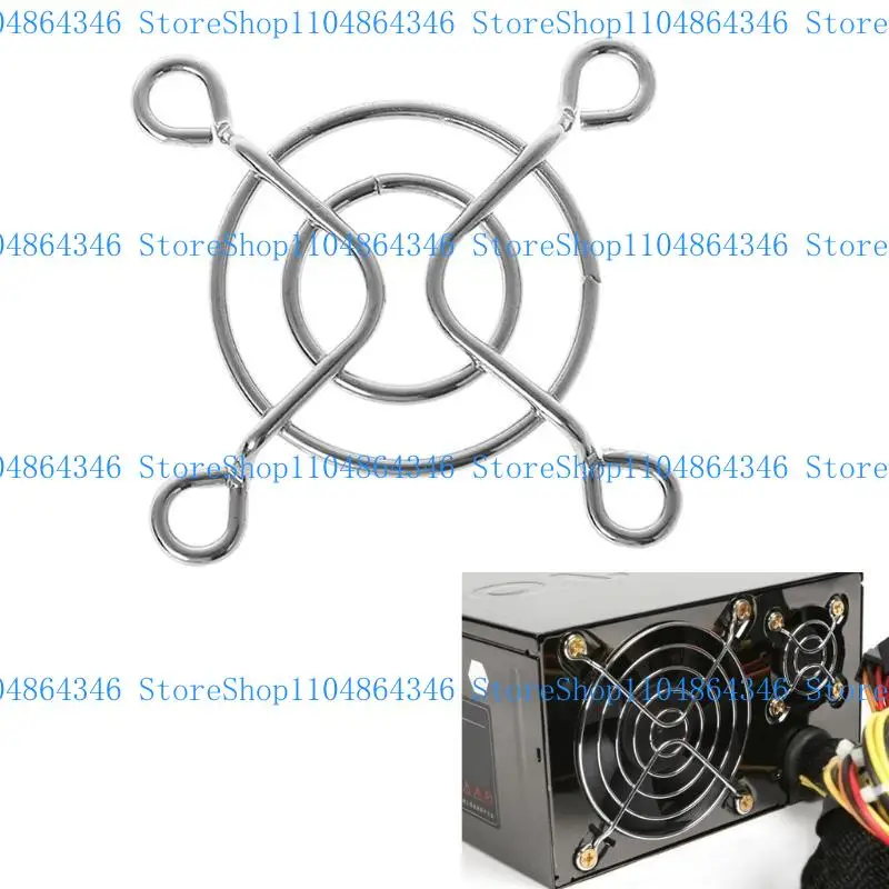 5ASD VENTO per protezione netta 3 Dia Iron Mesh Safety per il computer per ventole case