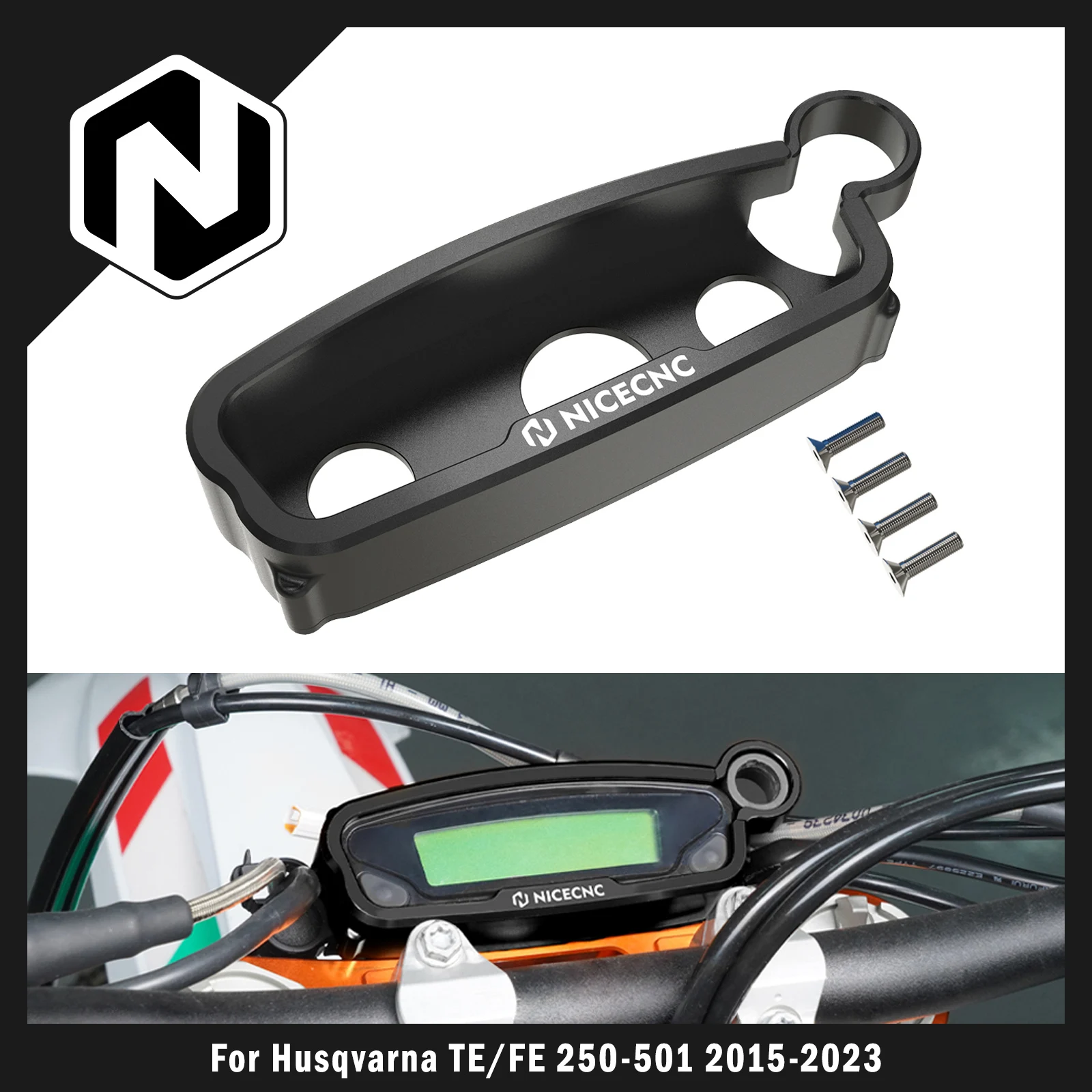 For Husqvarna TE 300 TE 250 FE 250 FE 350 FE 450 501 2015-2023 Speedo Odometer Cover Protector For GasGas EC 300 250 2021-2023