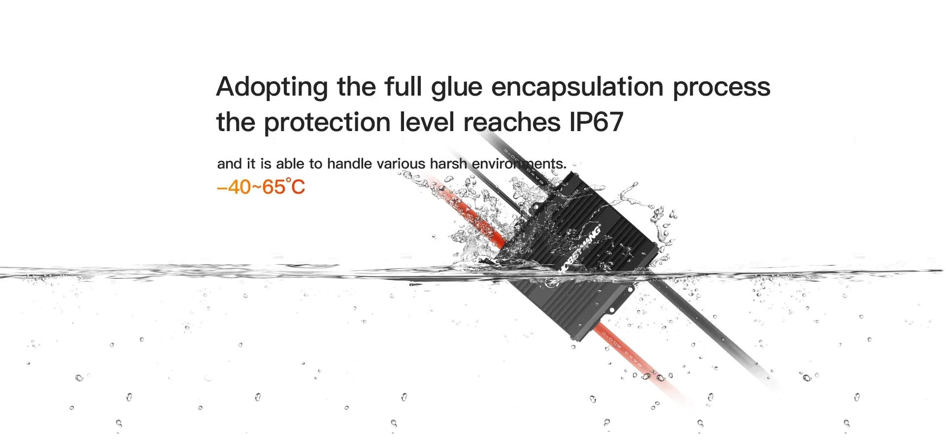 Hobbywing SEPS interruptor de alimentación electrónica de seguridad módulo antichispas 300A 14S 18S para EFT G630 G620 G420 G626 30KG planta agrícola d