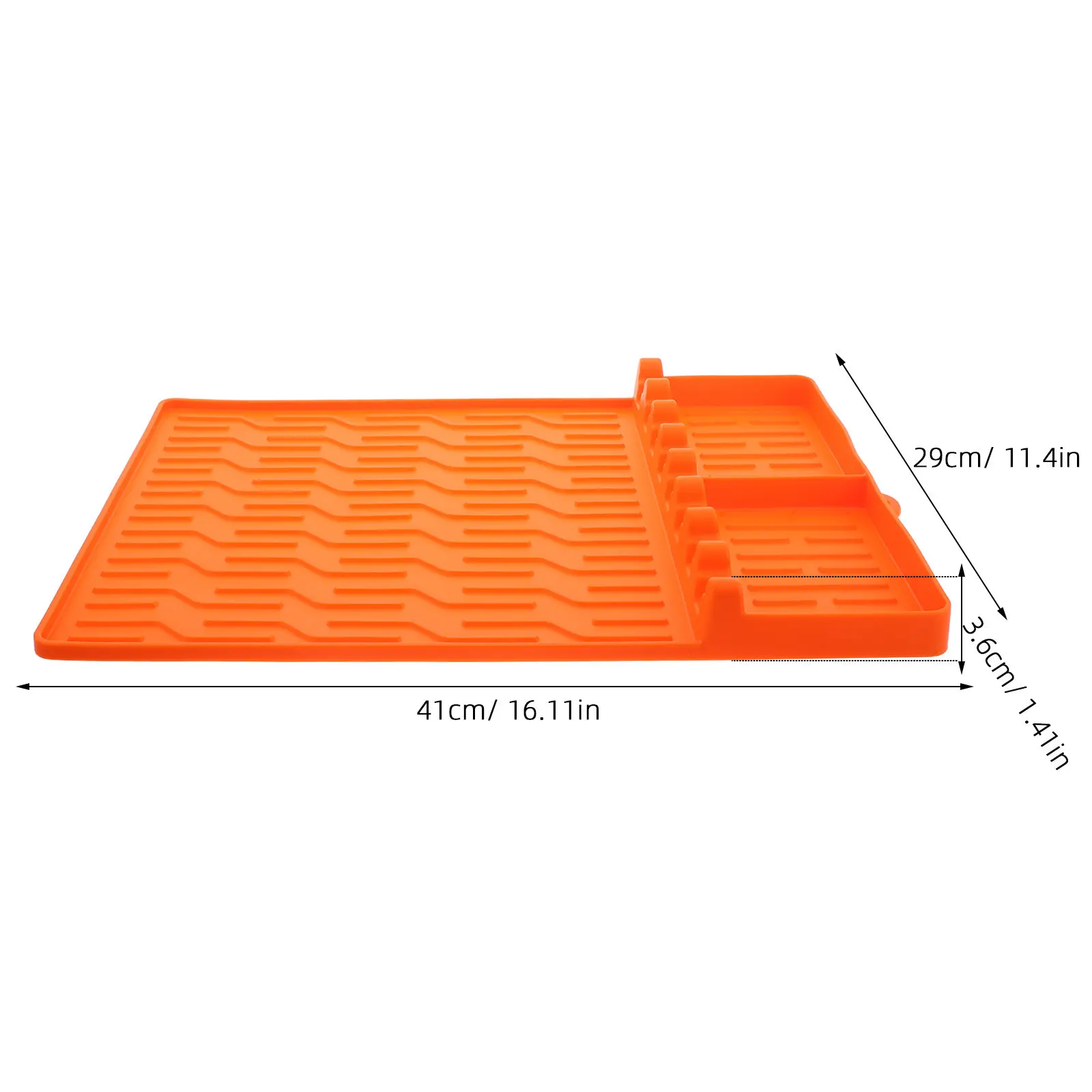 Silicone Grill Mat Heat Resistant Non Slip Bbq Tool Holder for Griddle Side Shelf Outdoor Kitchen Countertop Utensil