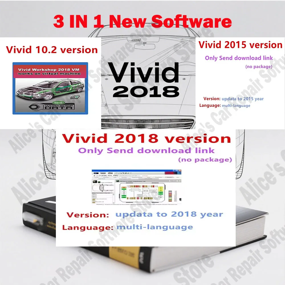 

Vivid 2015 + 2010 +Vivid 2018 obd2 scanner Workshop DATA Multi languages Windows 7/8/10 Atris-Technik Europe Automotive Software