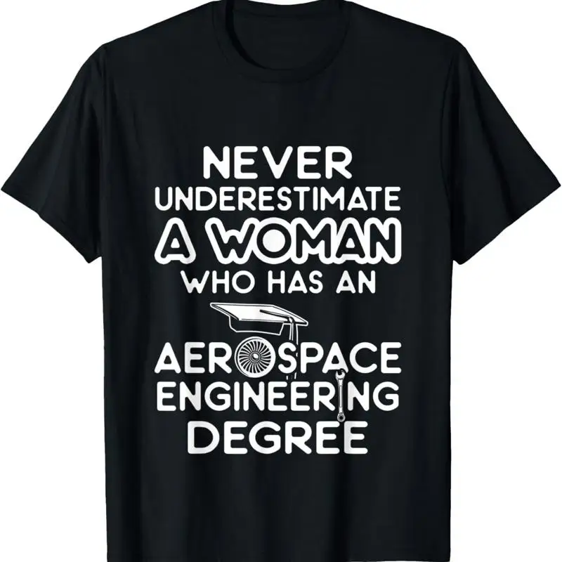 Aerospace Engineer Woman Degree Engineering s T Shirt