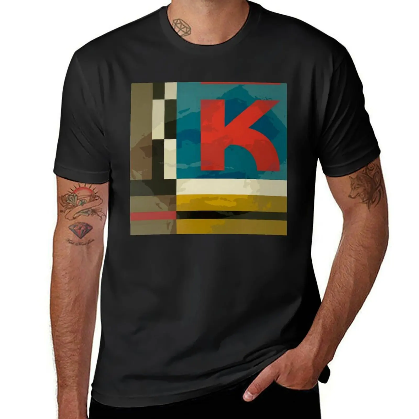 

VsKN - K T-Shirt summer tops new edition summer clothes big and tall t shirts for men