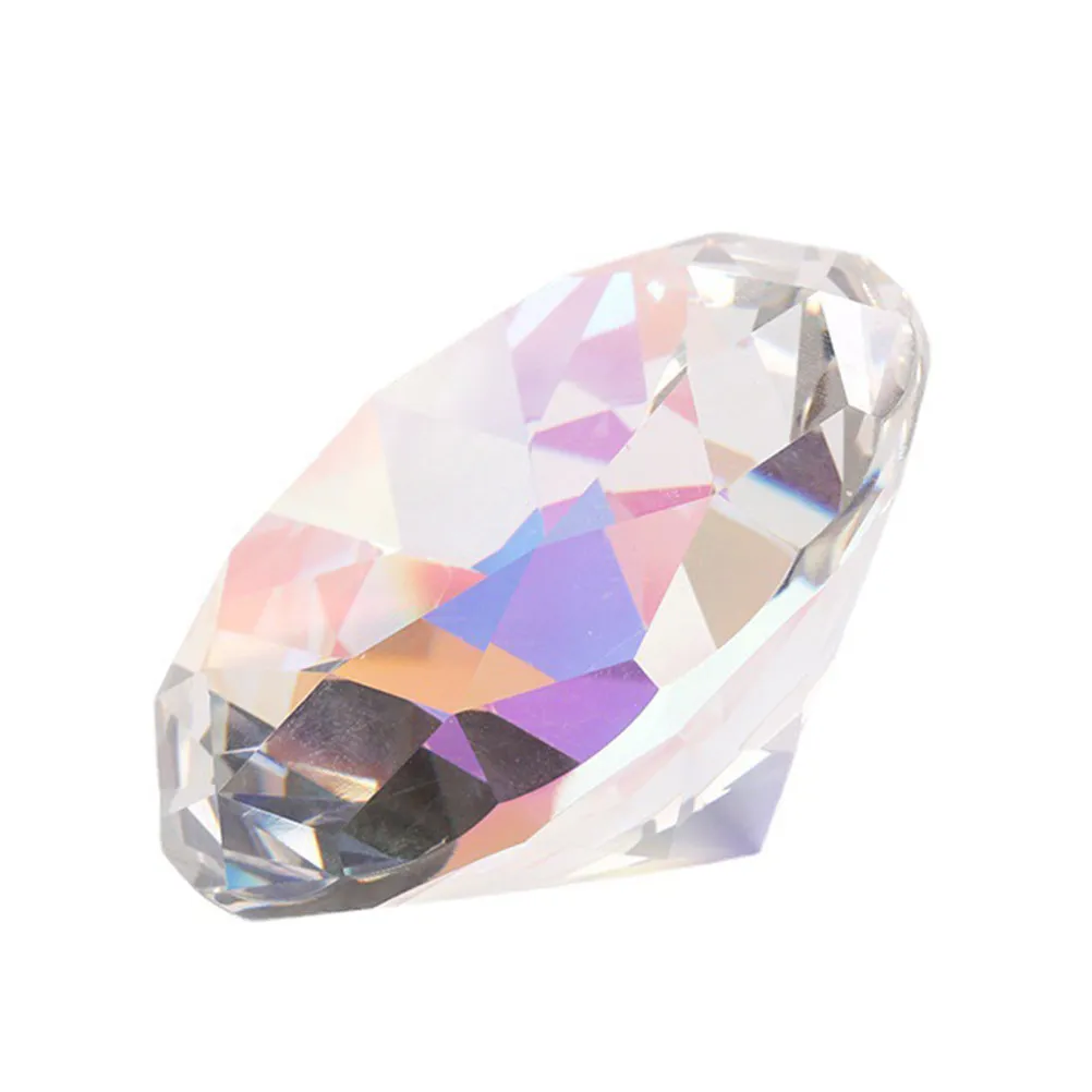 1Pcs Exquisitely Cut Polished Artificial Diamond Ornament for Photography Props Nail Salon Decor Desktop Home Office Decoration