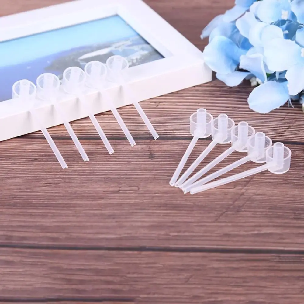 10/30/50pcs Portable Plastic Perfume Refill Tools No Leakage Bottle Filling Device Cosmetic Pump Diffuser Funnels