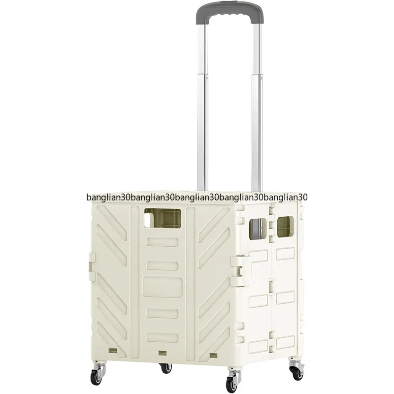Take Express , Folding Shopping Cart, Household Trolley, Small Trailer, Picnic Cart Can Climb Ladders