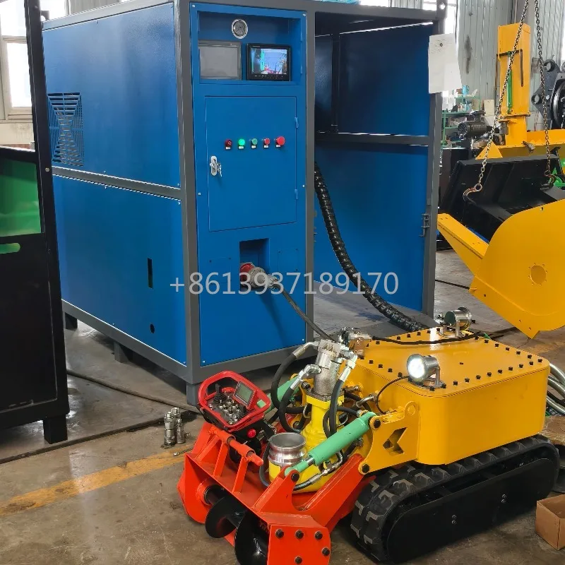 Crawler Underwater Pipeline Cleaning and Dredging Robot Municipal Submersible Dredging Machine Hydraulic Dredging Robot