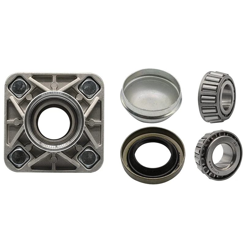 Golf Cart Front Wheel Hub Kit And Bearings Seals Replacement For Club Car DS 1974-2002 1011892