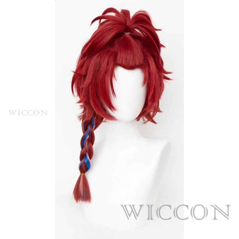 Wuthering Waves JiYan Cosplay Wig Green Long Hair Rover Chixia Sanhua Wig Midnight Rangers General Jinzhou Jue Wig For Women Men