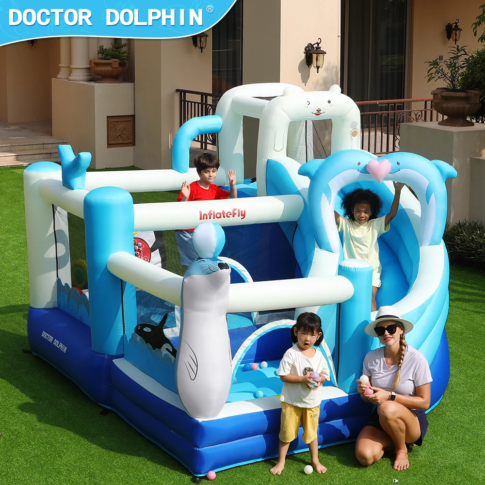 

New Design Oxford Cloth Moonwalk Inflatables Castle Bouncy Jumping Bouncer Inflatable Bounce House For Kid Party Combo