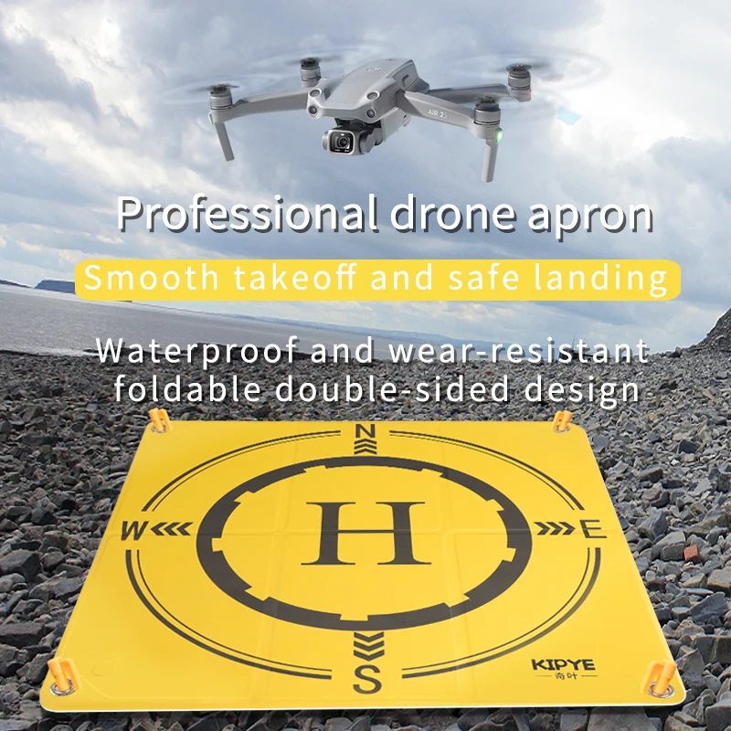 KIPYE Drone Landing Pad Universal Waterproof Weighted Portable Fast-Foldable Helipad Launch for DJI mini3 pro/air2 Accessories