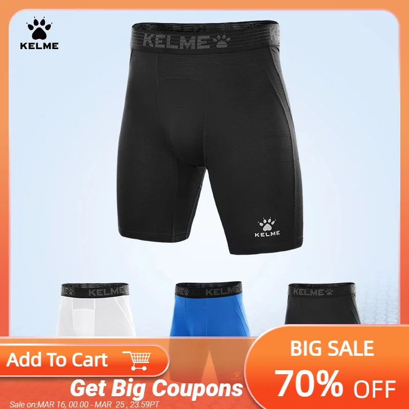 Kele-pantalones cortos de entrenamiento de gimnasio para hombre, pantalones cortos de fútbol para correr, transpirables, secado rápido, ropa deportiva, pantalones cortos ajustados finos, 8251TL1001