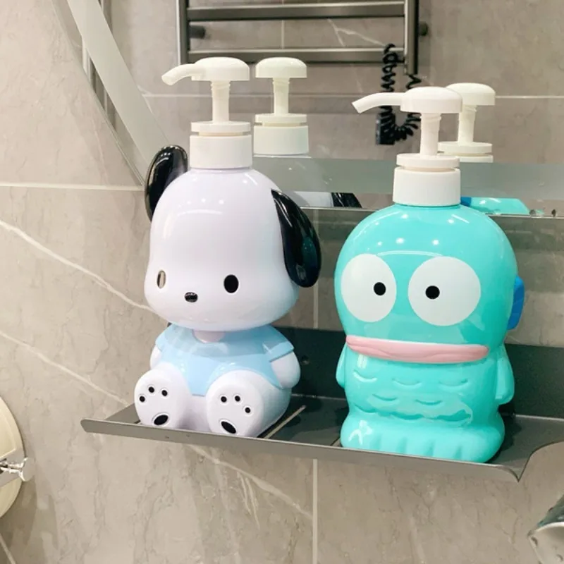 

Kawaii Pochacco Hangyodon Kuromi Hello Kitty My Melody Cinnamoroll Sanrio Students Cute Sub Pack Press Bottle Gift for Kids