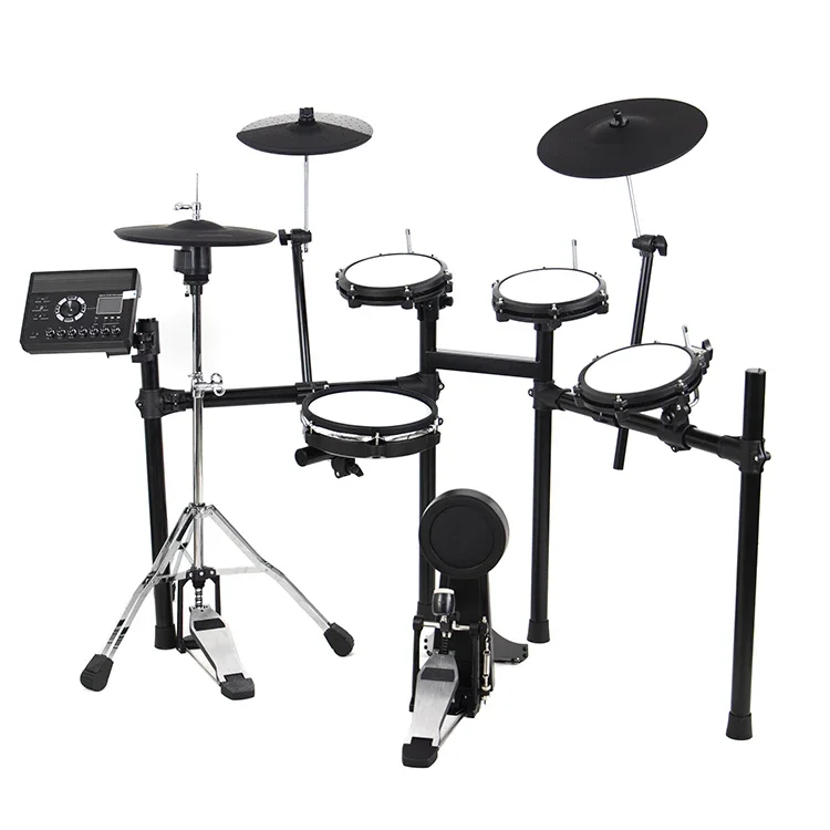 MOINNG Electronic Percussion Instrument E-drum KHT 5 Drum Pads And 3 Cymbals Electronic Drum Kit