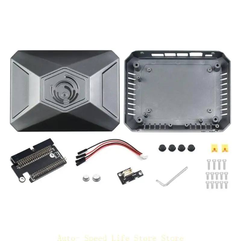 

Aluminum Alloy Shell for Special Development Board Case Professional Protective Enclosure with GPIO Adapter