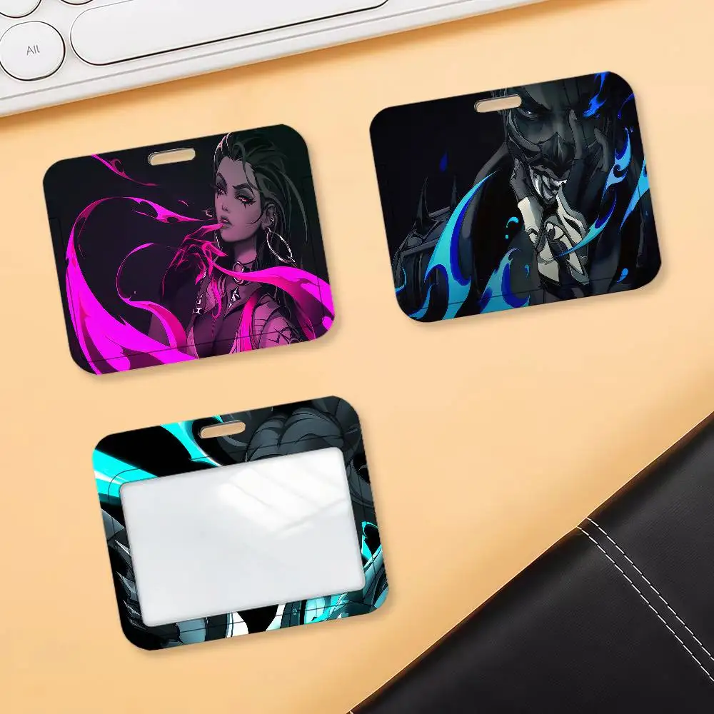 Game V-Valorants Card Holder Cardcase Bank Credit Student Id Subway Work Permit…