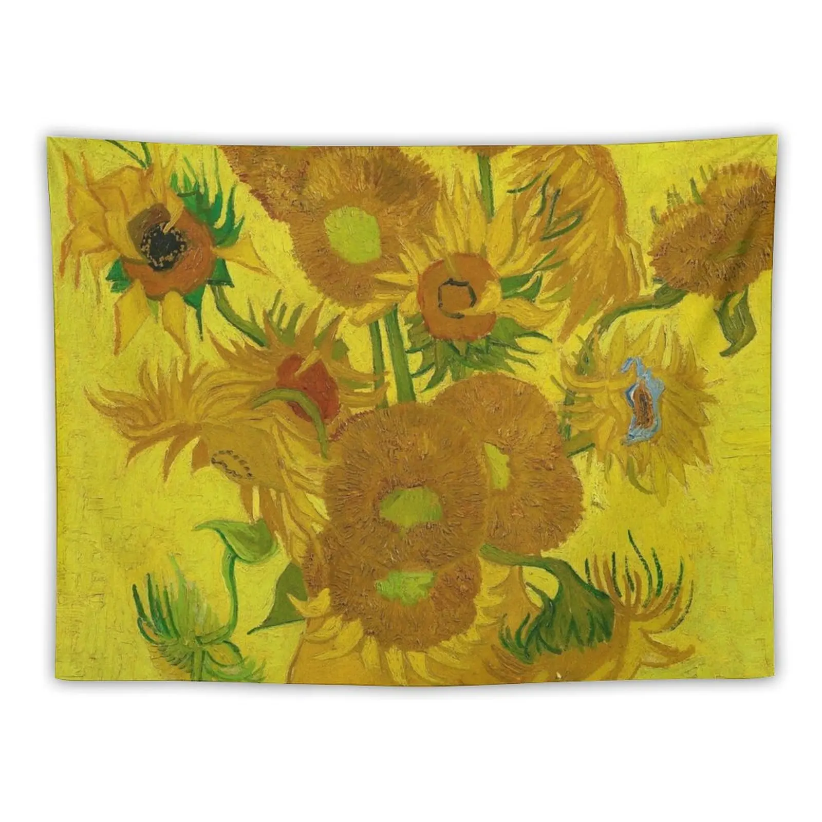 Sunflowers by Vincent van Gogh (1888) Tapestry Wall Hanging Decorations For Your Bedroom Things To Decorate The Room Tapestry