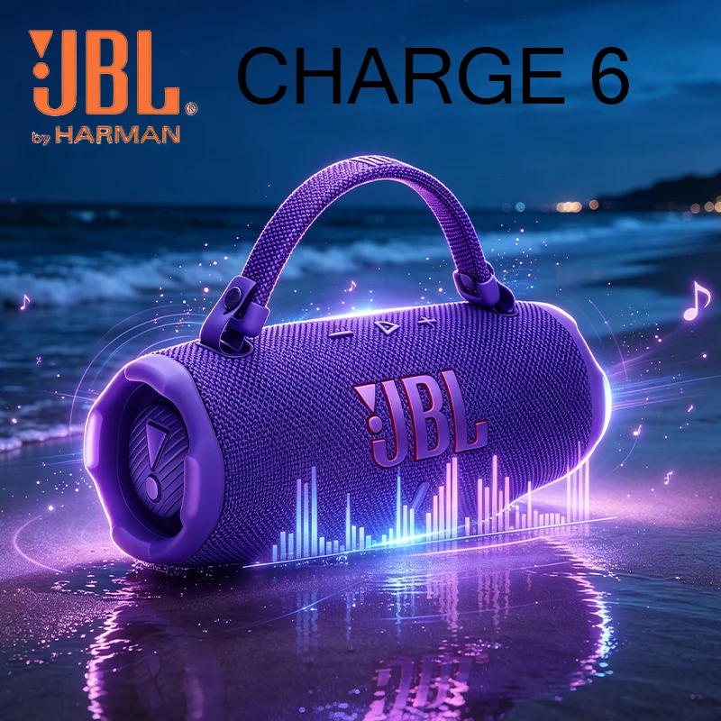 JBL CHARGE6 Long Battery Bluetooth Sound Box For Outdoor Sports Picnic And Home