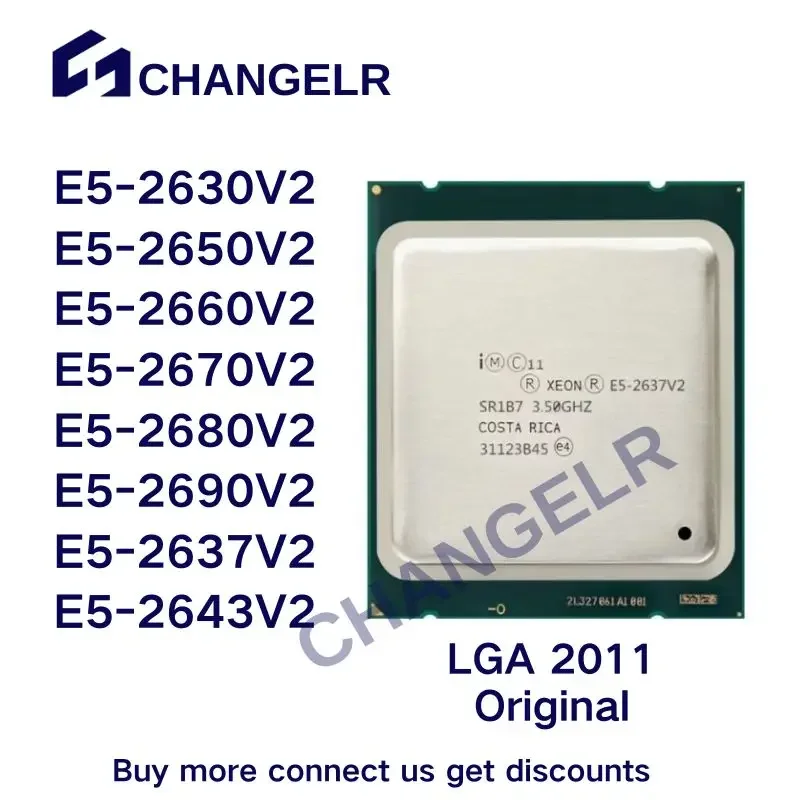 E5-2651V2 E5-2658V2 E5-2667V2 E5-2695V2 E5-2696V2 E5-2697V2 10Core 20Threads LGA2011 E5 2697 V2 2667 V2 2696 LGA 2011