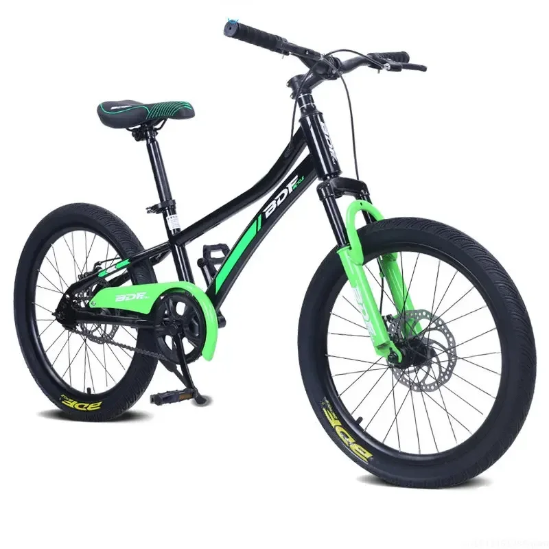 Child Bicycle 16/18/20/22 Inch Double Disc Brake Shock Absorber Bike Carbon Steel Frame Kids Bike