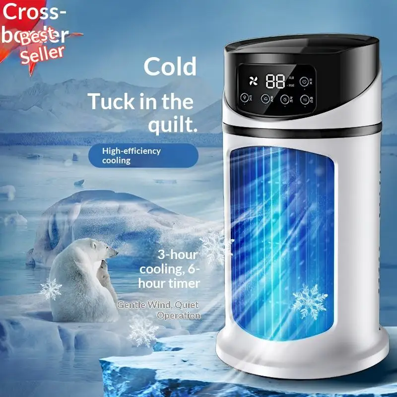 New model cooling fan with spray humidifier - suitable for cooling in homes, dormitories and offices, with multiple functions