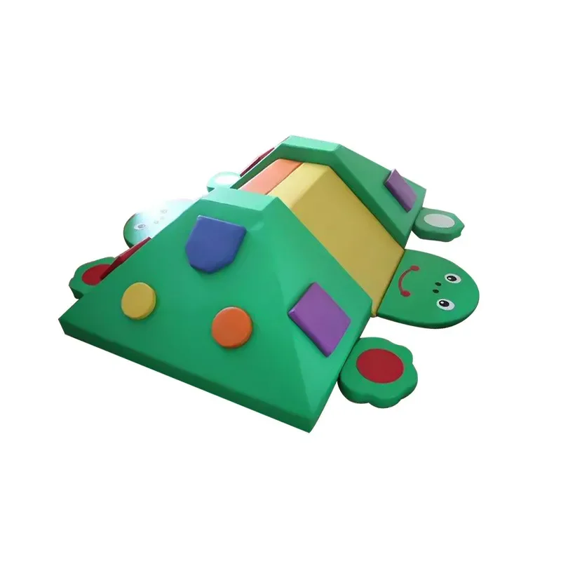 for Early Education Center Indoor Soft Play Climbing Equipment Children Soft Bag Climbing and Sliding Combination Sensory